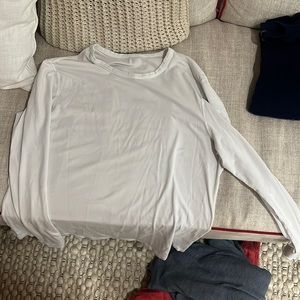 Men’s lululemon white long sleeve